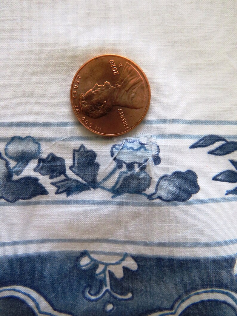 Ralph Lauren TWIN Dust Ruffle Jonquil Border on Solid White Etsy