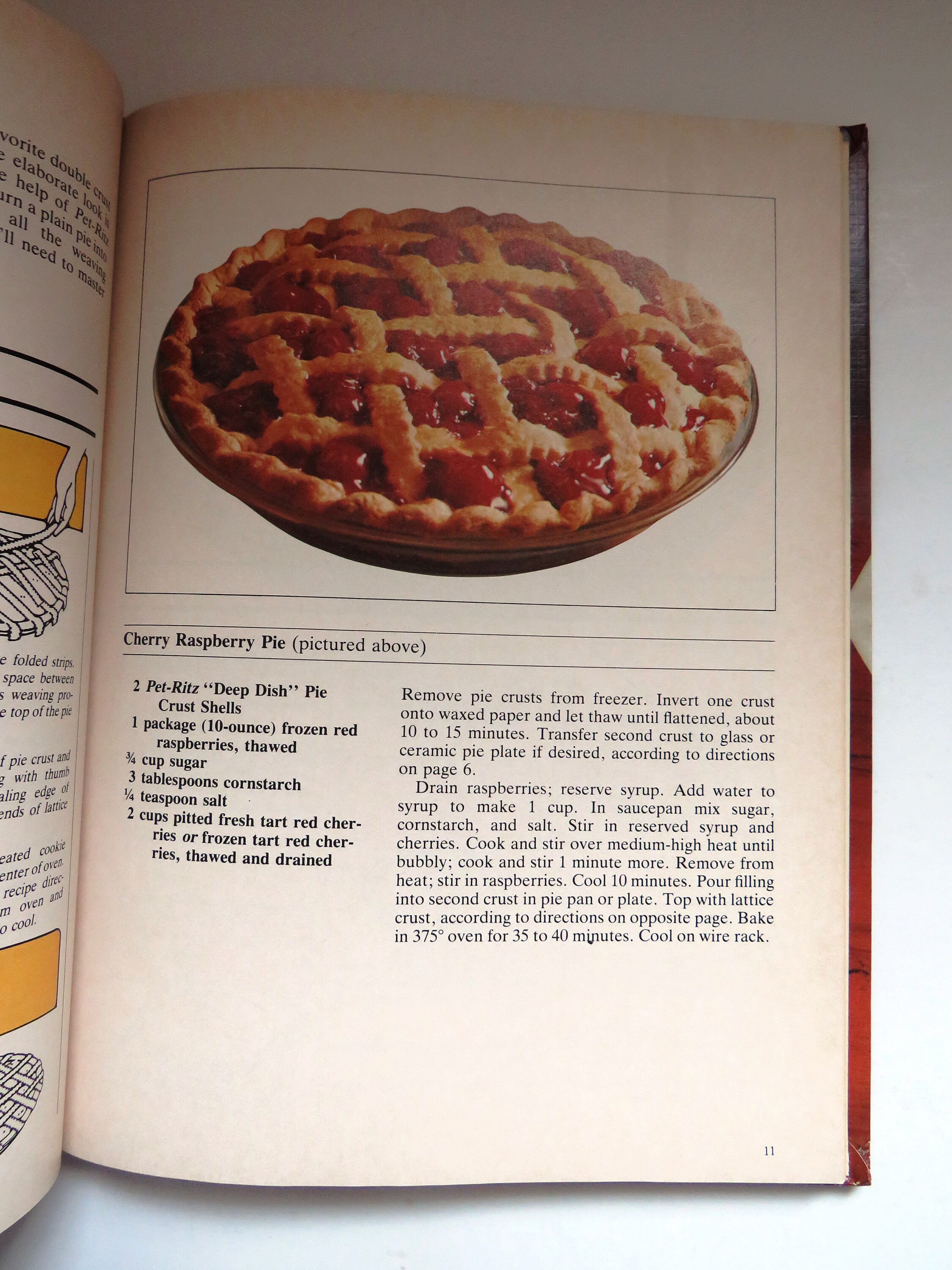 Pie Shell Creations From Pet Ritz Cookbook - 1979 Hardback Cook Book ...