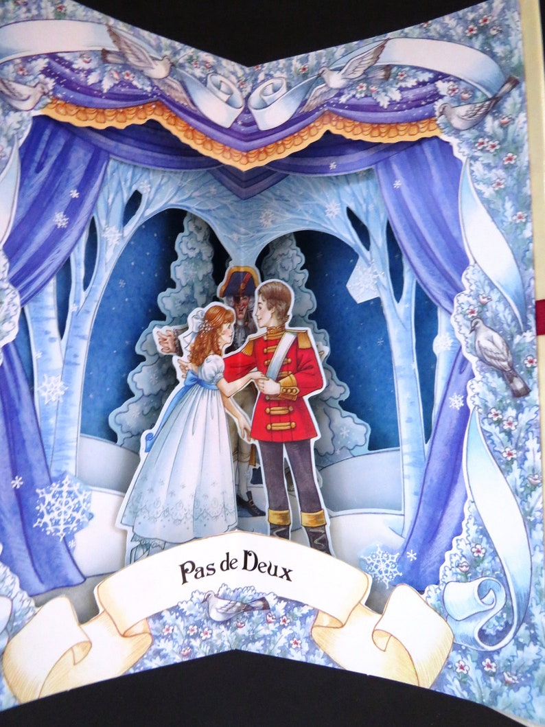 The Nutcracker Carousel Book 1994 Pop Up Picture Book Etsy