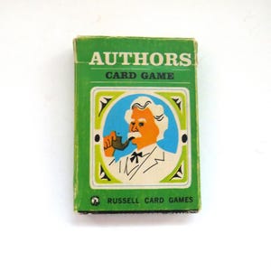 Jaren 40 Classic Authors Card Game van Russell Card Games - Complete set klassieke literatuurboeken William Shakespeare - Familiespelavond - Cadeau