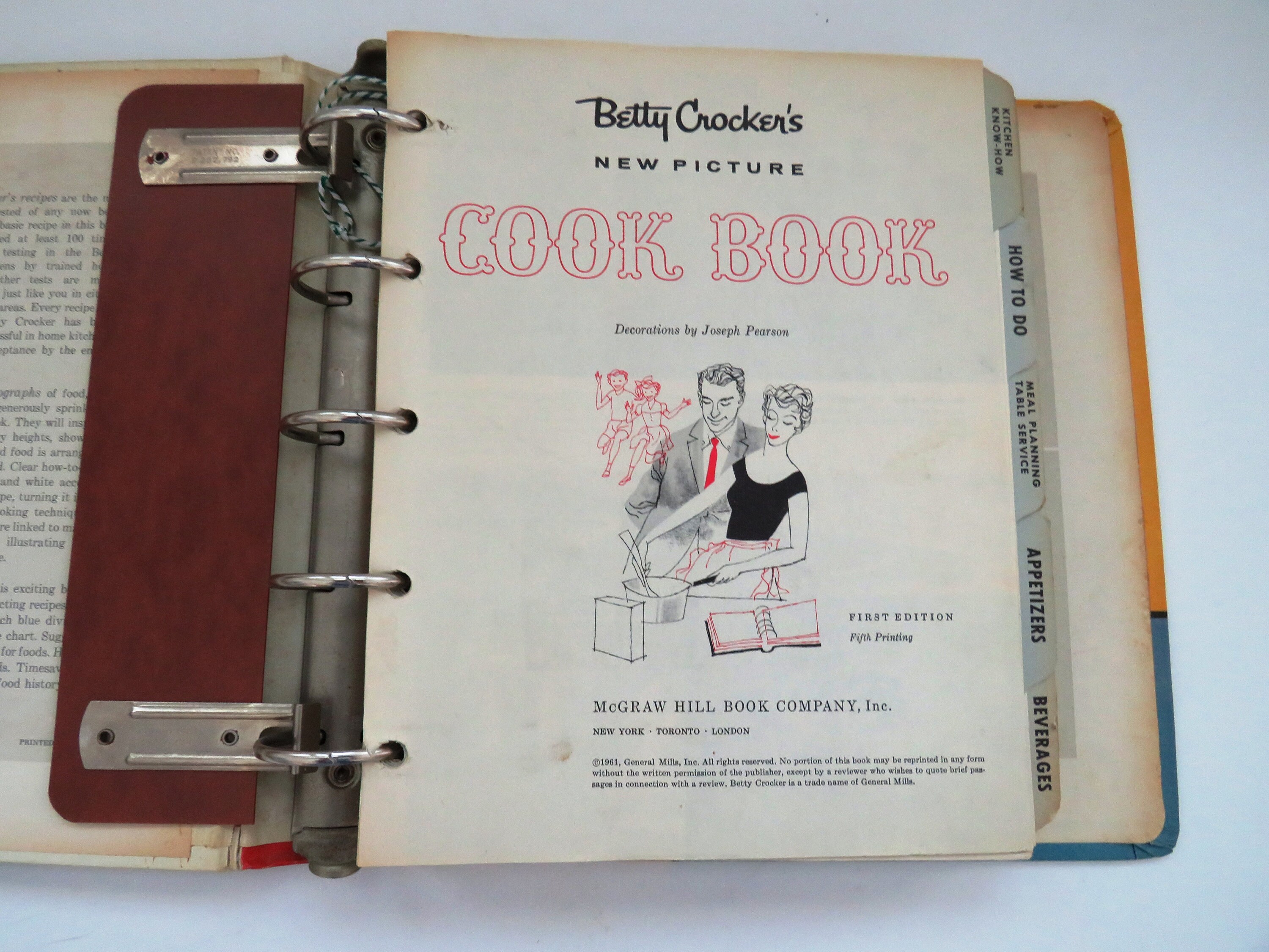 洋書 Betty Crocker's New Picture Cook Book 1961 Betty Crockers New Picture Cook Book - 1st Ed 5th Print