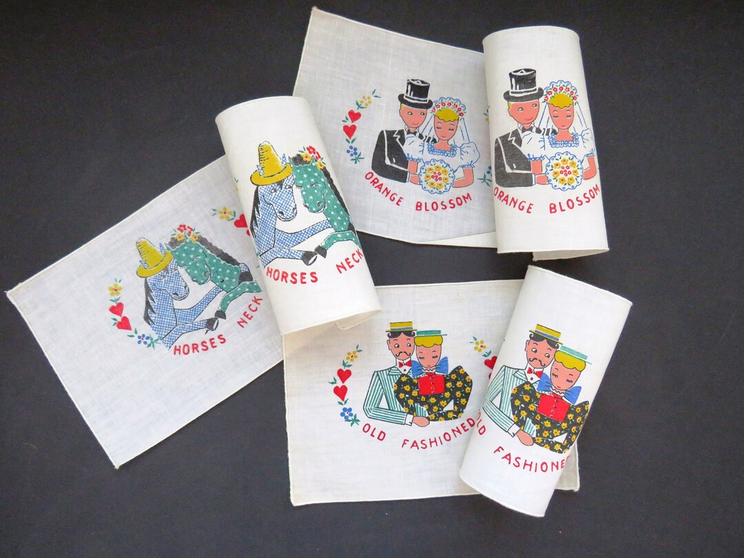 Set 12 Dessous De Verre Cocktails Nautical Naps Par Leacock - Drapeaux Signaux - Occasion