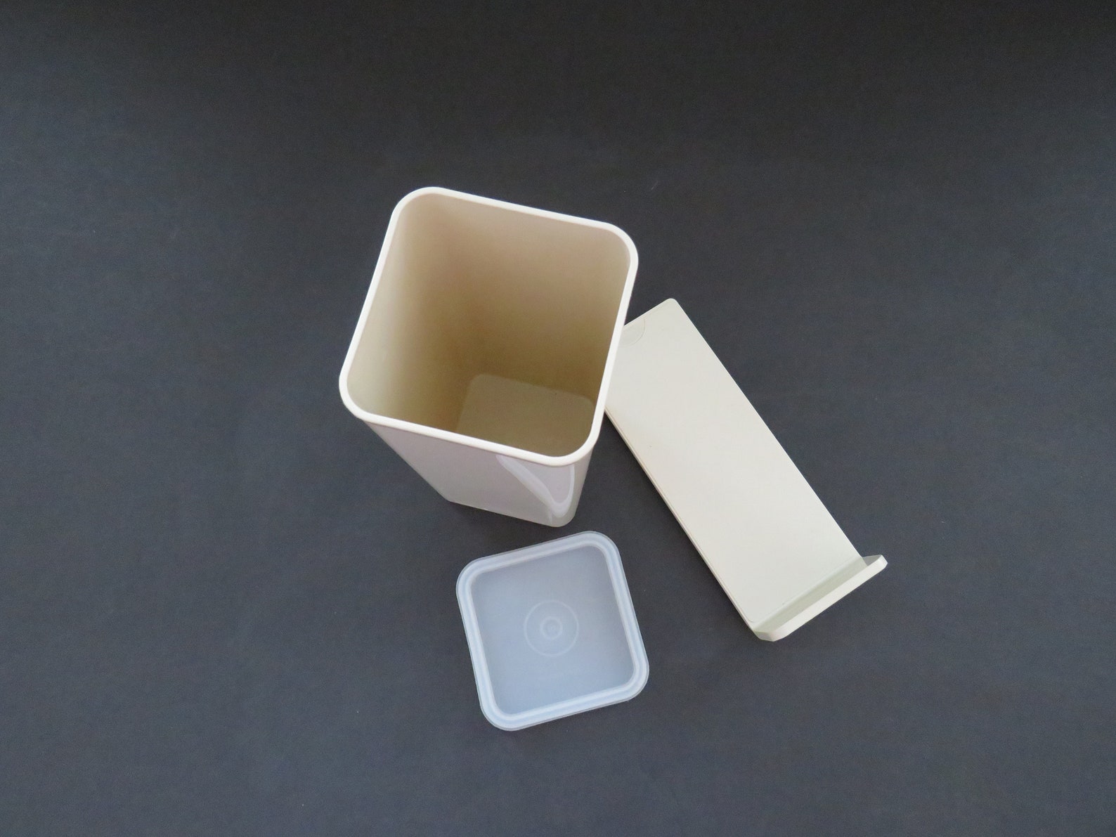 1980s Short Tupperware Cheese Butter Cream Cheese Keeper 3 Etsy