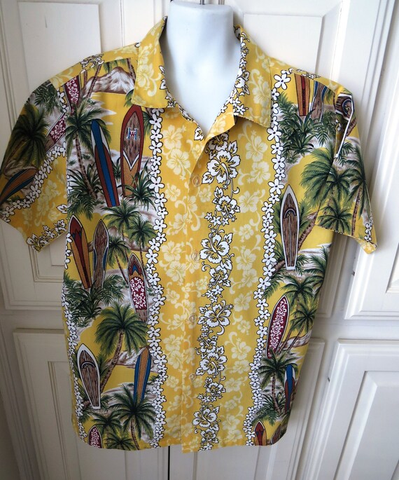 Little Boys Hawaiian Aloha Shirt by Kys - Size XL… - image 3