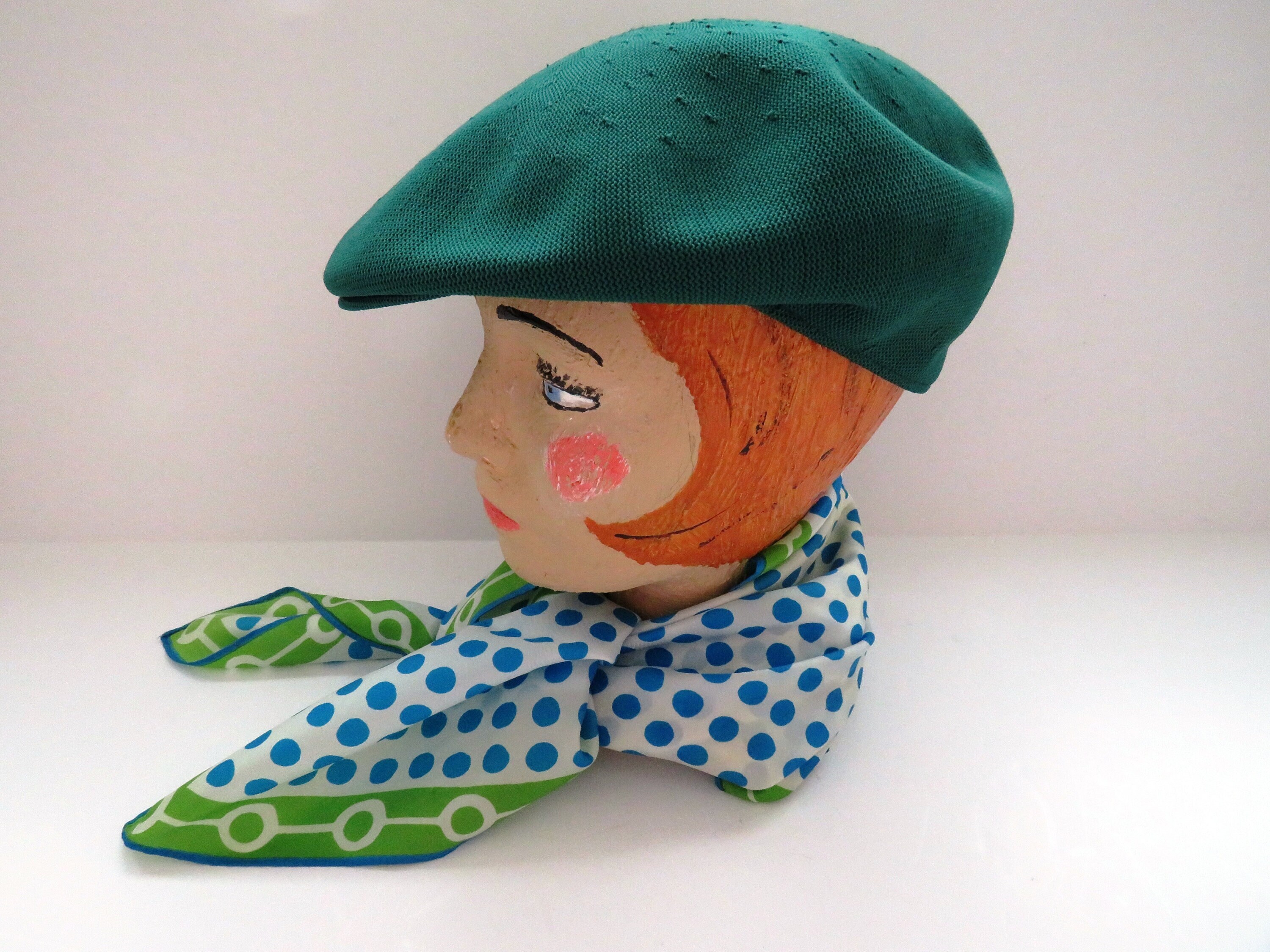 1980s Green Beret Cap by Kangol Size 