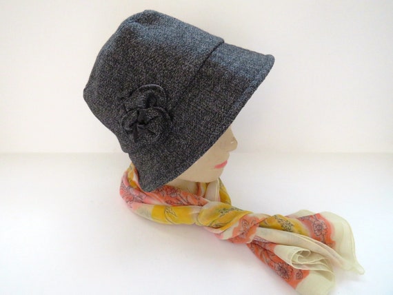 1980s Womens CLOCHE Hat by Betmar - Soft Foldable… - image 3