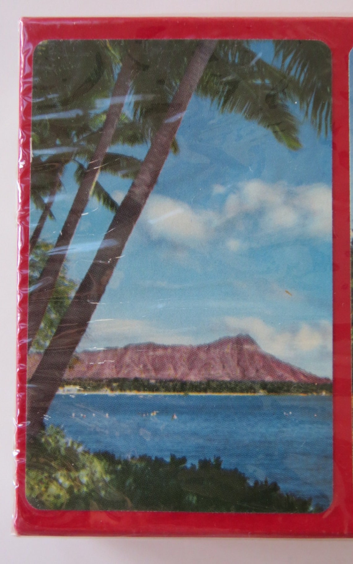 1970s Hawaii State Souvenir Playing Cards Hula Girl Diamond Etsy
