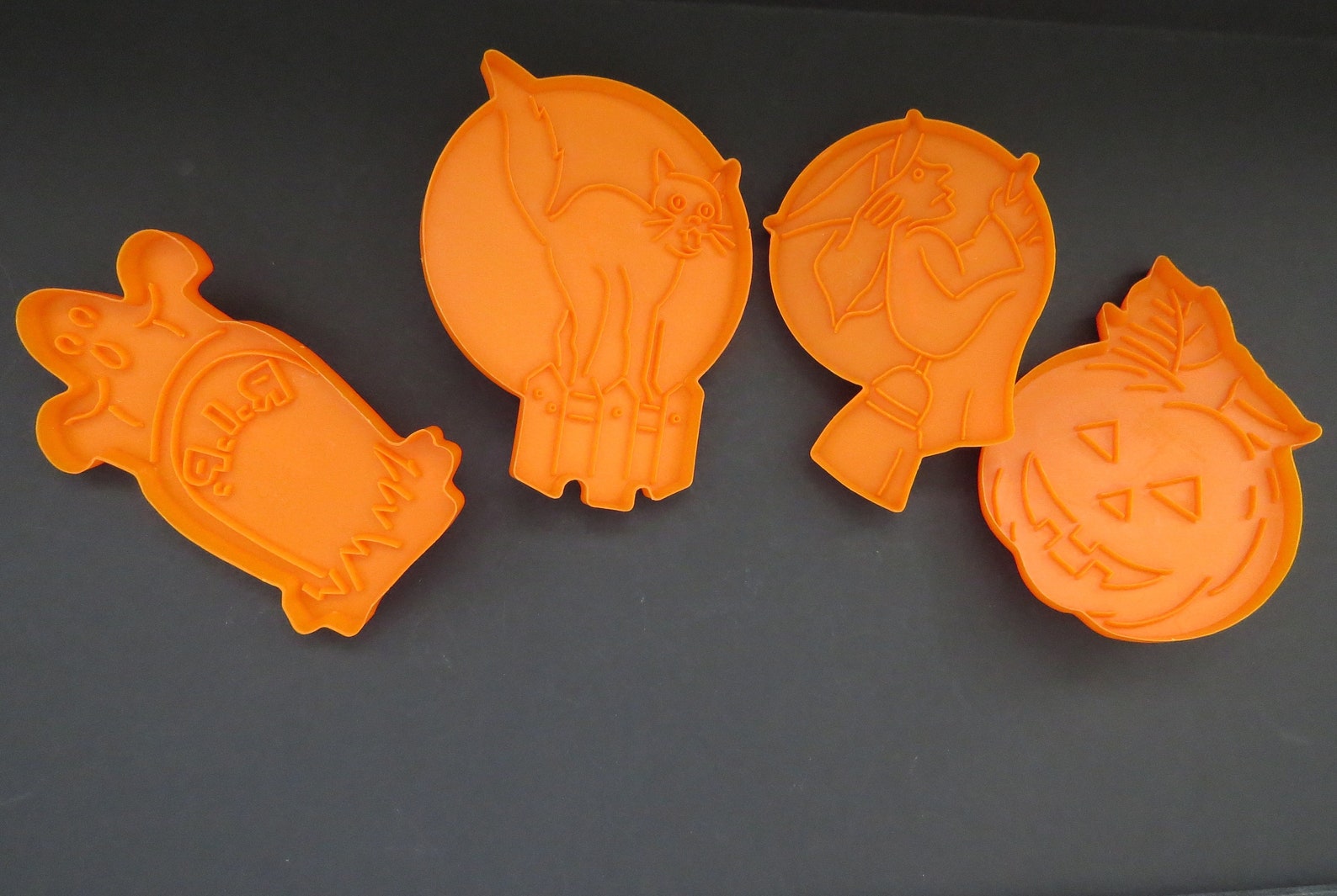 Large Halloween Cookie Cutters by Wilton Set of 4 Ghost Etsy
