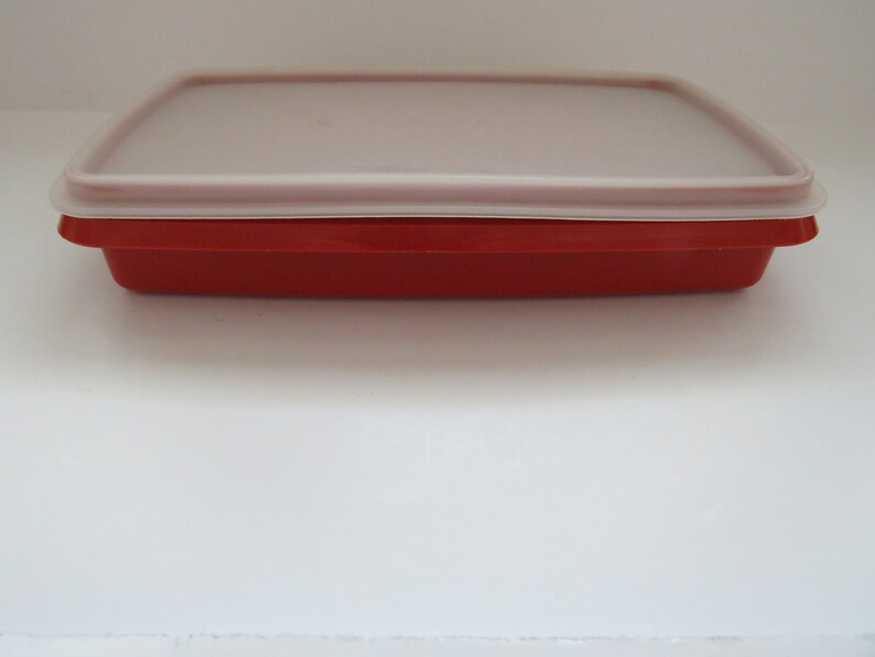 1970s Tupperware Small Deli Container Rectangle Deli Keeper Etsy