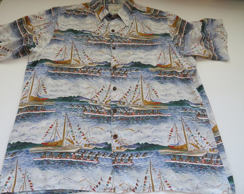 1979 Guy Buffet Mens Hawaiian Aloha Shirt by Reyn Spooner | Etsy