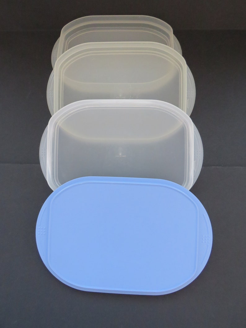 1980s Tupperware Deli Keepers Three Stackable Containers Etsy