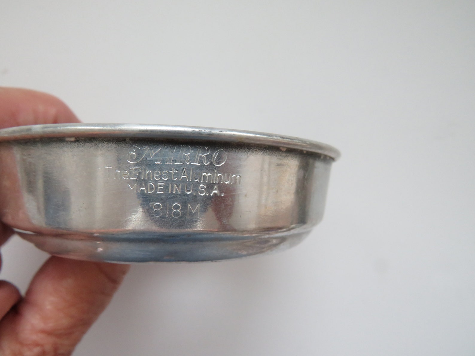 6 Round Metal Ring Molds Vintage Mirro Aluminum Baking Pans Etsy