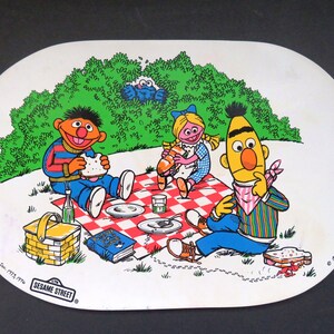 Vintage Sesame Street Muppet Placemats, Set of 3 18