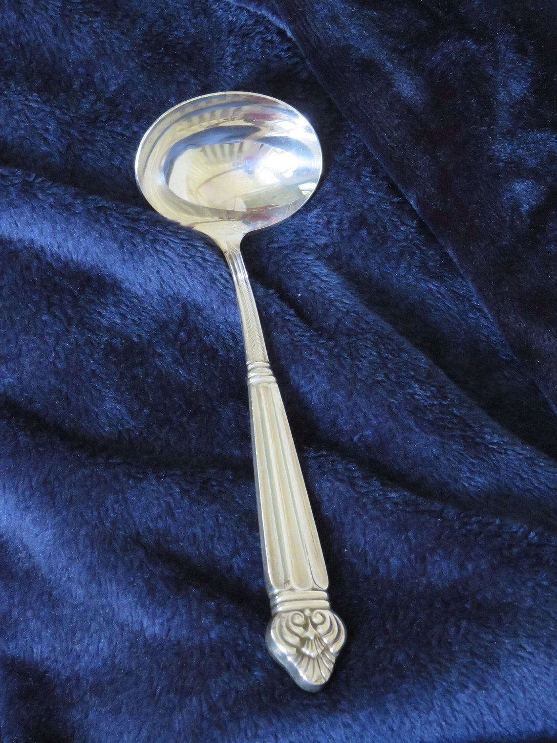 Vintage Gravy Ladle Monarch Plate National Silver Company Etsy