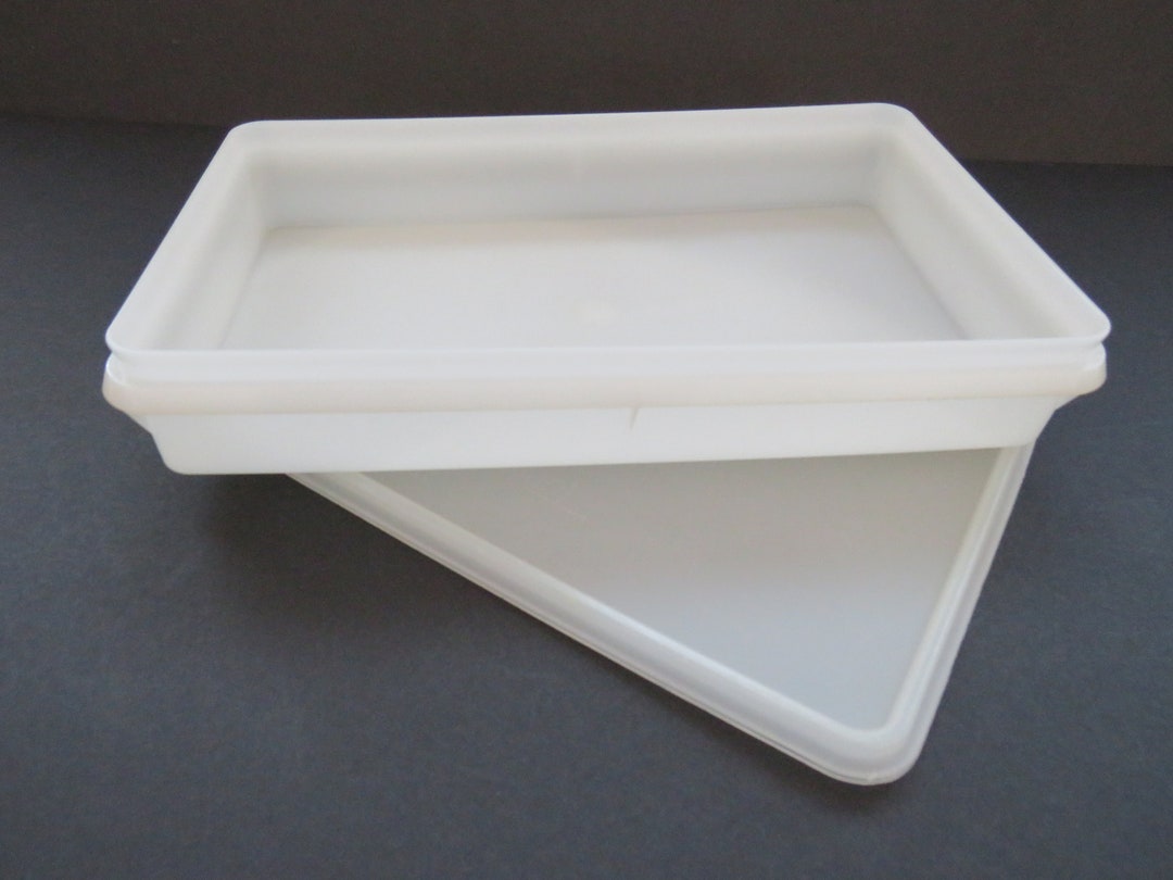 Vintage Tupperware Bacon Keeper Rectangle Deli Keeper With Etsy