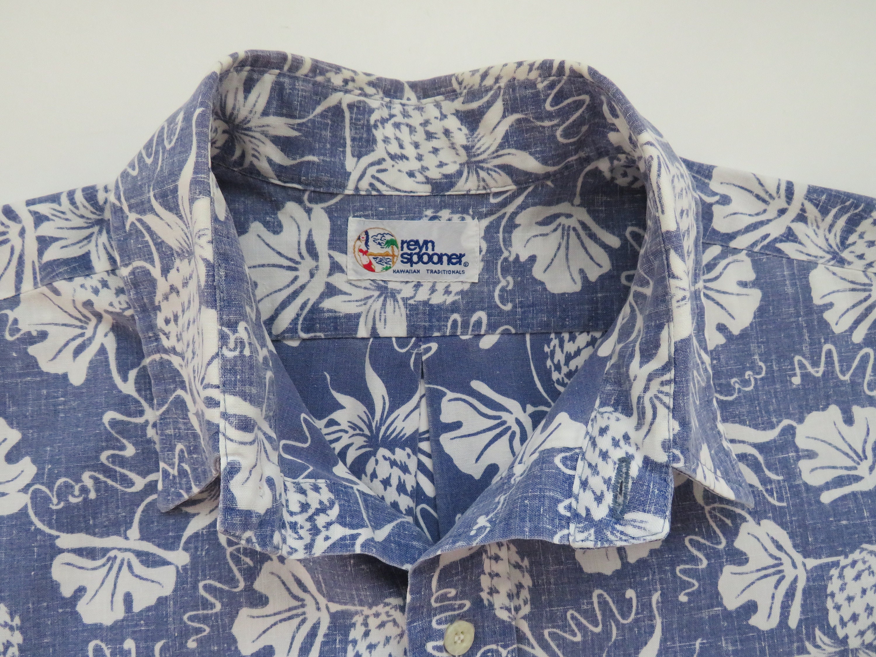 1980s Mens Reyn Spooner Hawaiian Aloha Shirt Size Medium - Etsy