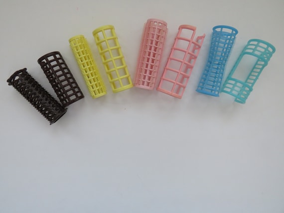 Plastic clearance hair rollers