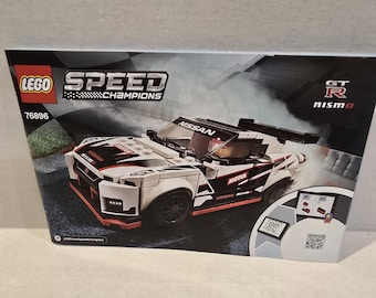 LEGO Speed Champions Nissan GT-R Nismo 76896 Instruction Booklet