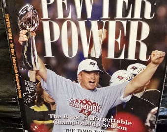 Tampa Bay Buccaneers Championship Pewter Power Dust Jacket 2002-2003