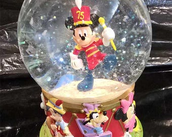 ディズニーストア限定 75周年記念 ミッキーマウス グリッター スノー