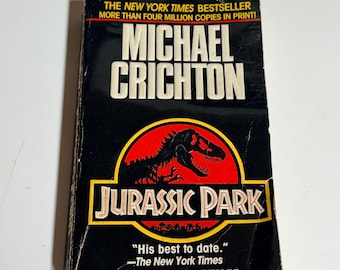 Jurassic Park Michael Crichton Broché 1993 Ballantine Books 0-345-37077-5