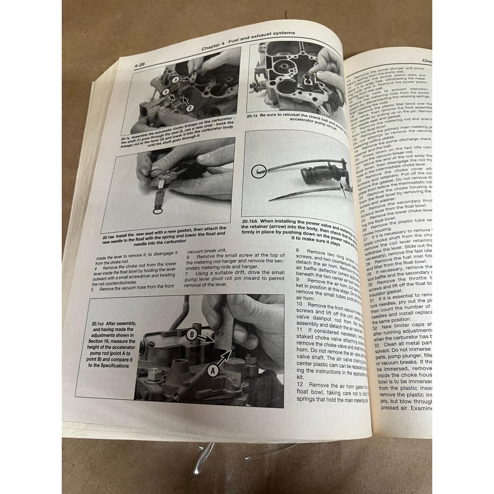 Chevrolet Corvette 1968-1982 Haynes Repair Manual V8 Models