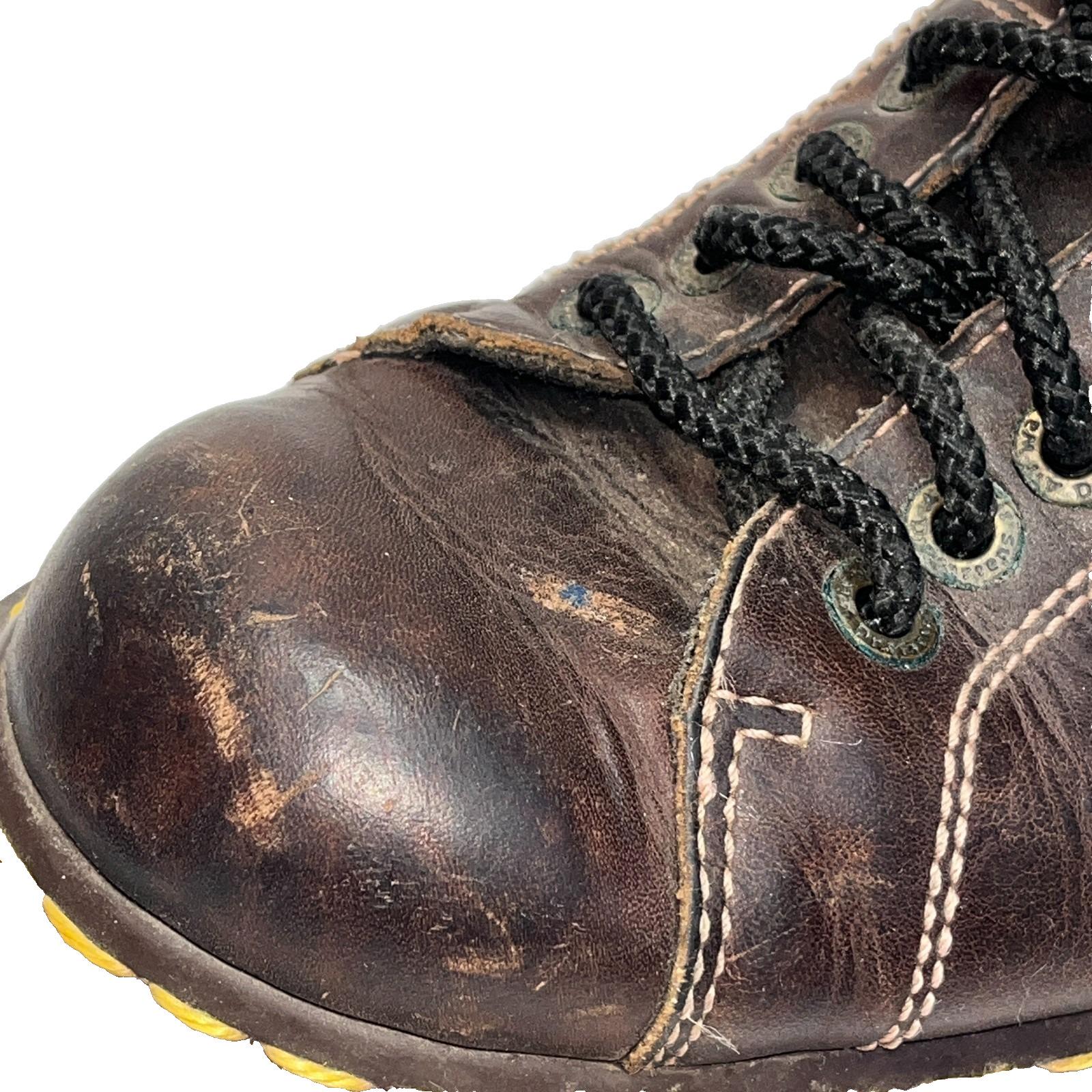 VTG Dr Martens 8312 Chunky Brown Leather Oxfords Shoes Mens Size 13 Low Boot Y2K Dr Martens 8312 Chunky Brown Leather Air | Mercari main image 3