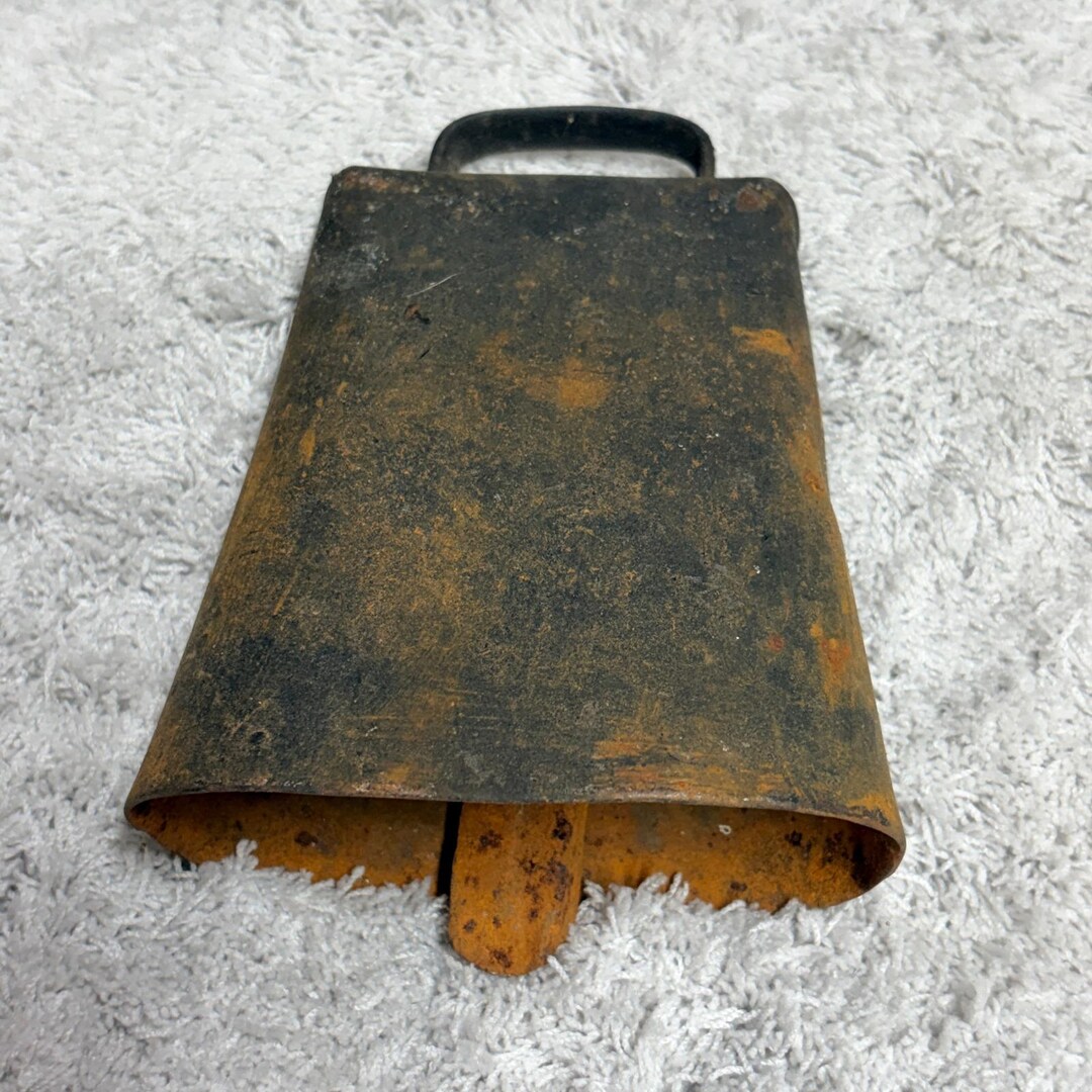 Antique Handmade Primitive Rustic Wrought Iron Livestock Sheep Cow Farm ...