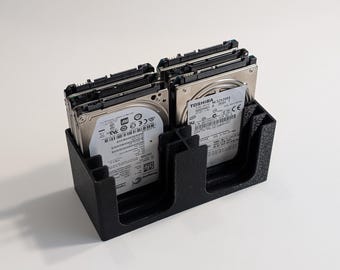 2,5 ""Festplatte /SSD Vertikaler Halter - 5, 10 oder 20 Stick Organizer."