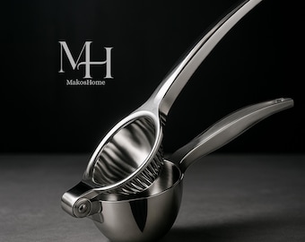 Lemon Squeezer | Heavy-Duty Zinc Alloy Manual Juicer for Citrus, Orange & Lime Press