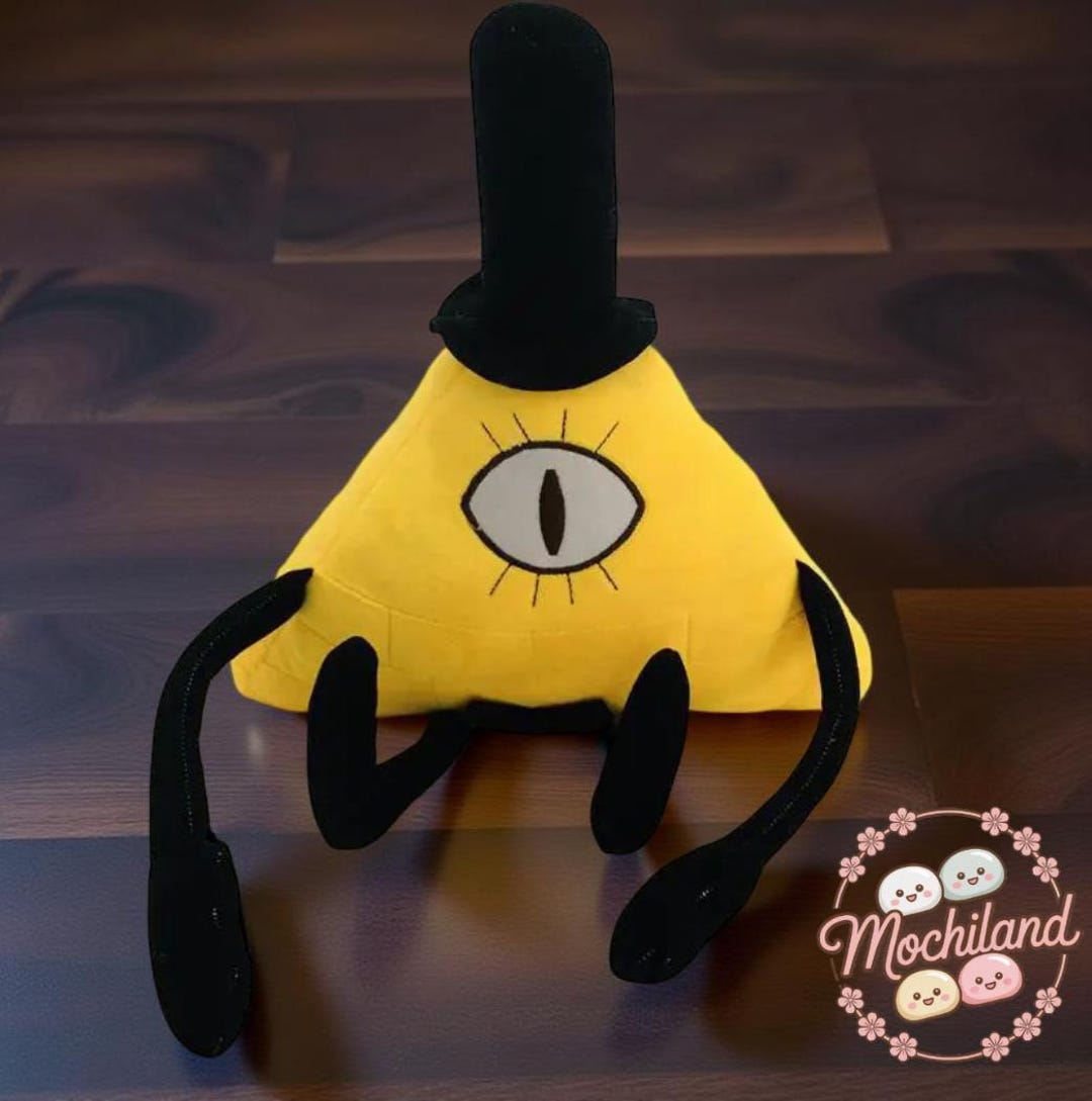 Bill Cipher Plush: Gravity Falls Stuffed Triangle Toy - Etsy