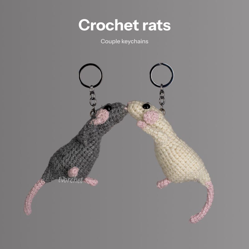 Rats Kissing - Etsy