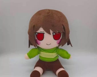 Muñeco de peluche estilo Fumo de Undertale Chara de 7,8 pulgadas