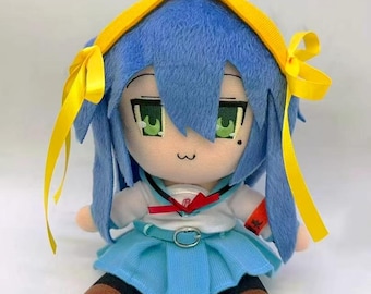Muñeco de peluche Lucky Star Izumi Konata Haruhi, versión con vestido Fumo, 7.8''