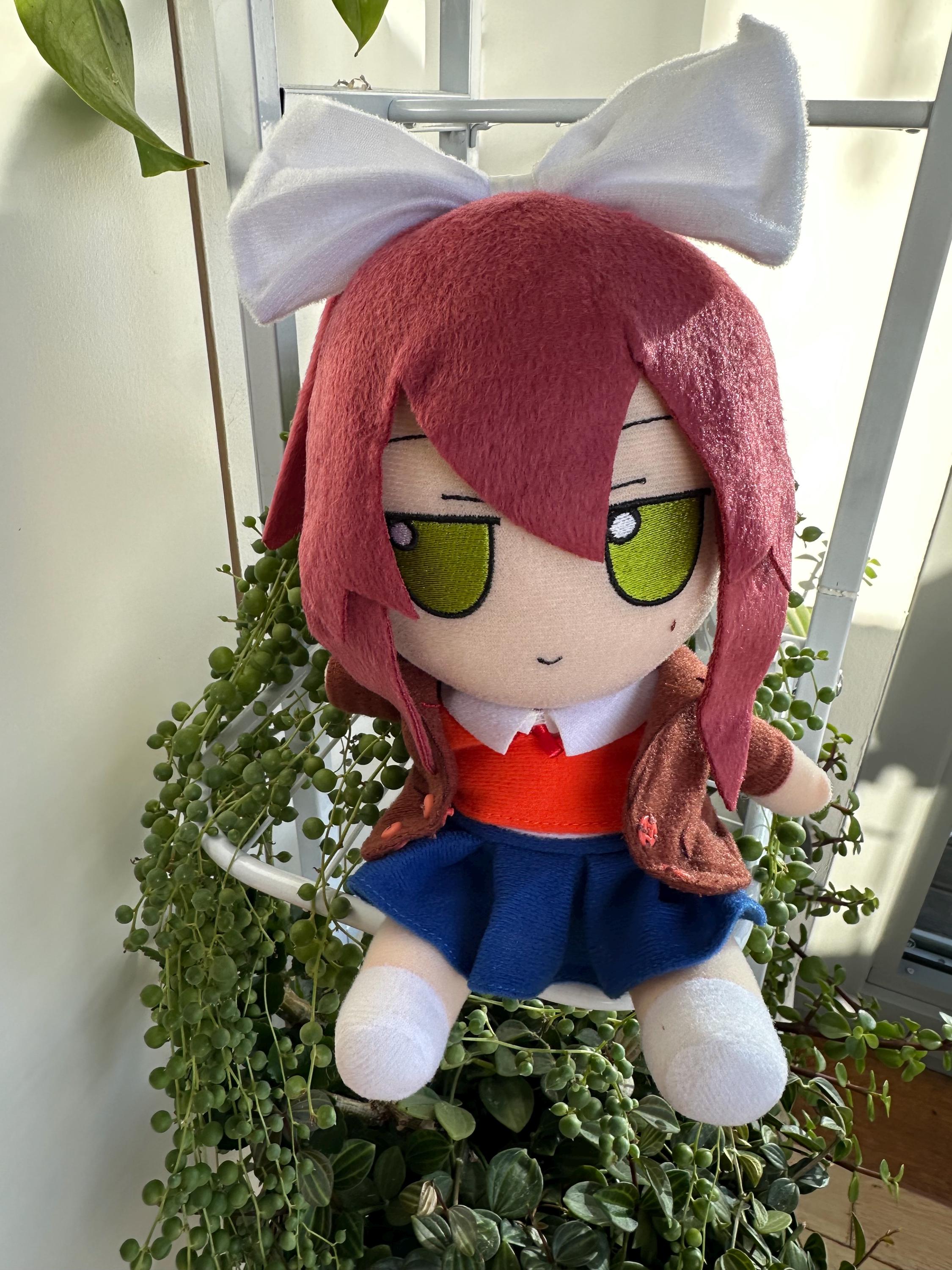 モニカふもぬいぐるみ ドキドキ文芸部スタイル(20cm) - Etsy 日本