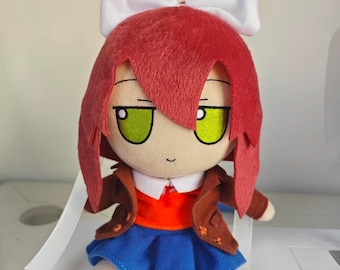 Muñeco de Peluche Monika Fumo, Estilo Club de Literatura Doki Doki (20 cm)