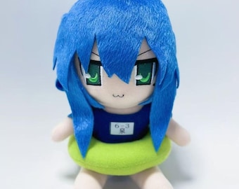 Muñeca de peluche Lucky Star Izumi Konata Fumo estilo 7.8"', juguete de peluche versión traje de baño.