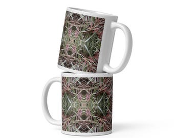 Ceramic Mug -  Abstract Wild Grasses