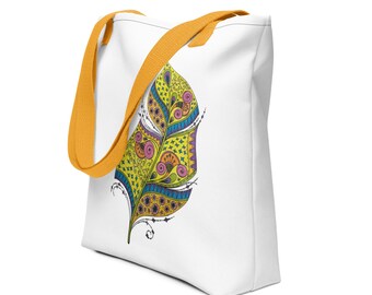 Tote Bag - Boho Feather