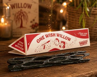 Réplique inspirée de One Wish Willow, objet de collection One Wish Willow, accessoire inspiré de film d'horreur, accessoire d'affichage One Wish Wilow, cadeau de fan de film d'horreur