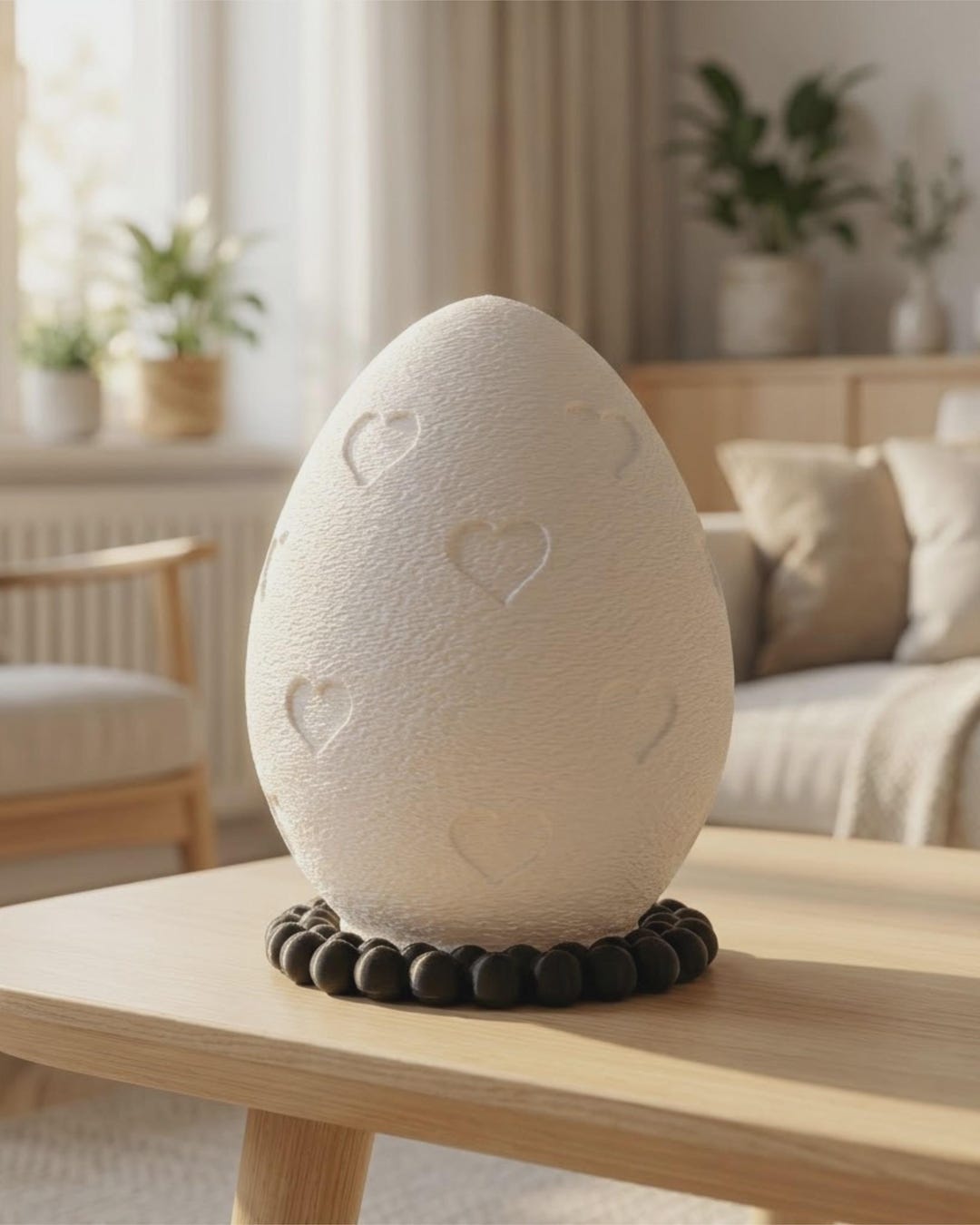 Modern Heart Easter Light Egg Tealight Holder "without LED Tealight" - Etsy