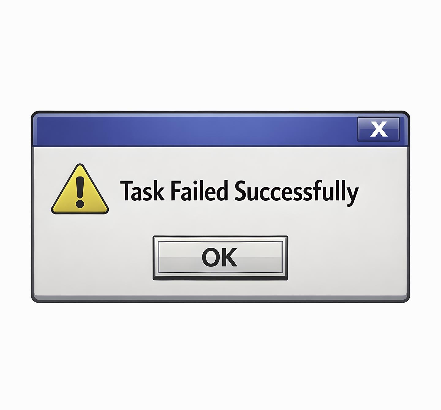 Task Failed Successfully Shirt | Retro Error Message Tee, Funny Coding ...