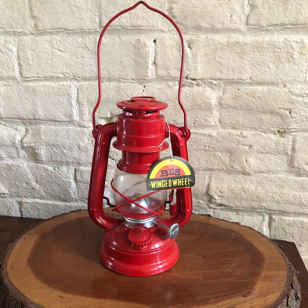 Red Oil Lantern Etsy