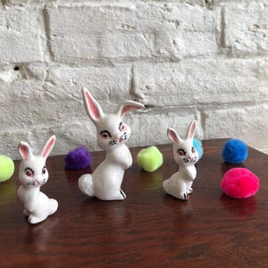 Vintage Ceramic Rabbits