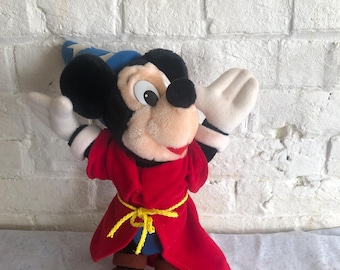 Mickey Mouse Fantasia Stuffed Figure Walt Disney The Sorcerer