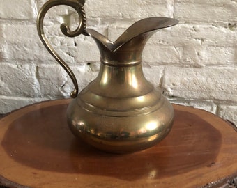 Vintage Solid Brass Pitcher PWF India