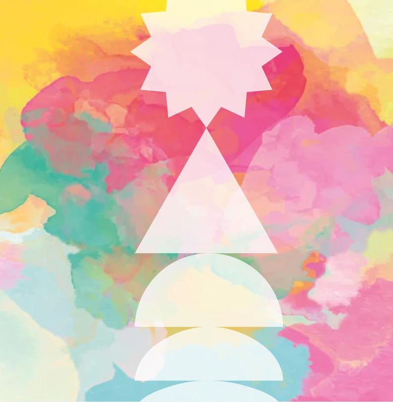 Abstract Shapes | Printable Wall Decor | Instant Download - Etsy