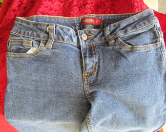 Dickies Womens 5 regular Vintage Straightleg Mom Jeans Perfect Fade No Holes