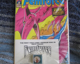 Femforce 70 Mint Comic with Synn Ring Comicon 94 San Diego