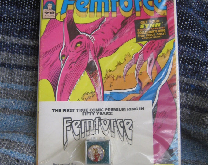 Femforce 70 Mint Comic with Synn Ring Comicon 94 San Diego